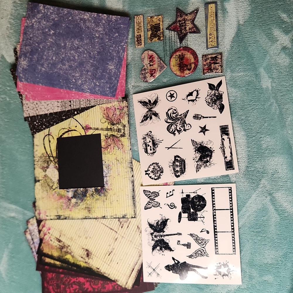 Creative Memories Rock Star Paper Album Kit